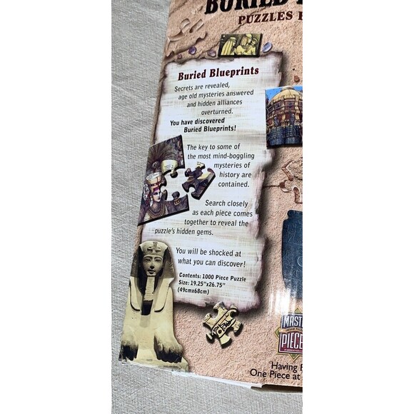 Be Puzzled Buried Blueprints Puzzles From The Past An Egyptian Chronicle NMISB! - Picture 6 of 7